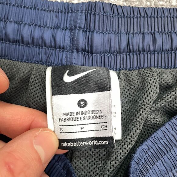 Nike Active Windbreaker Pants Mens Small Navy Blue University Of Illionois 26x32 - Picture 3 of 16